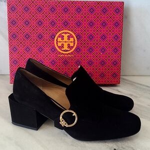 Tory Burch Tess Block Heel Loafers